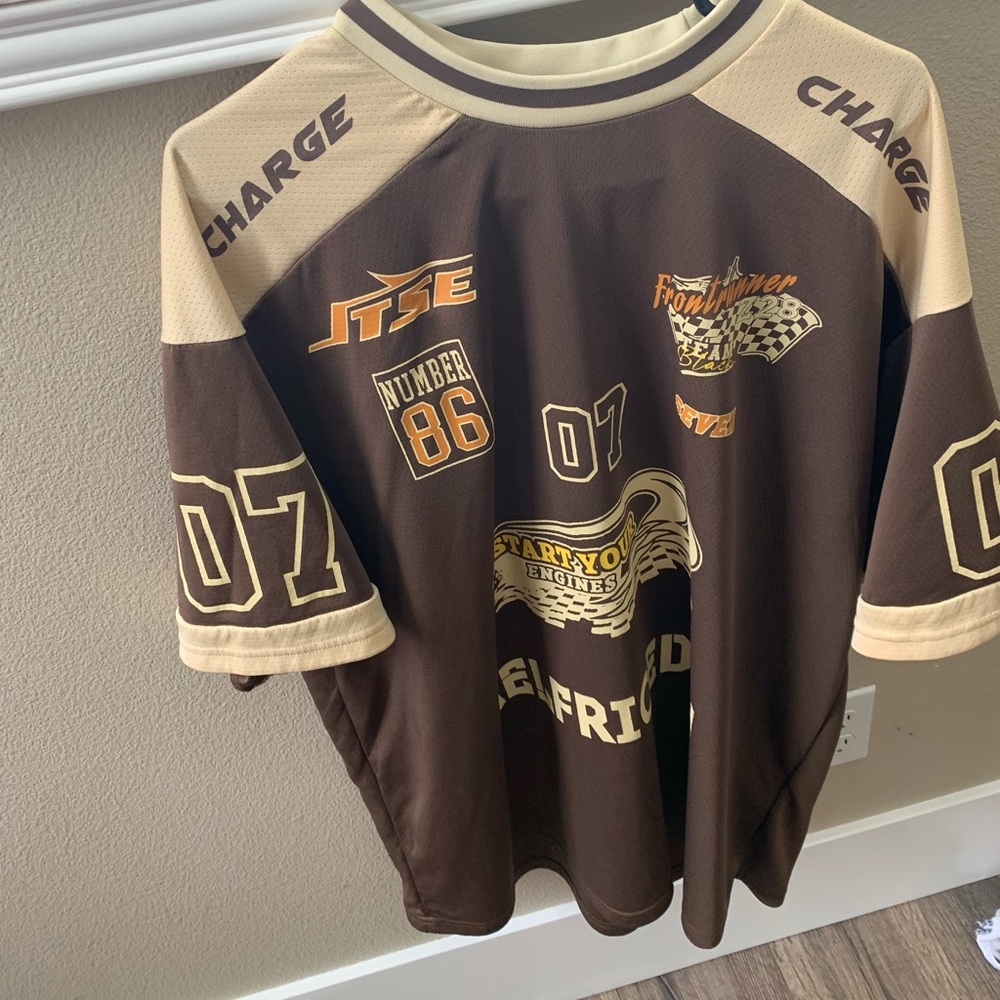 Brown vintage jersey